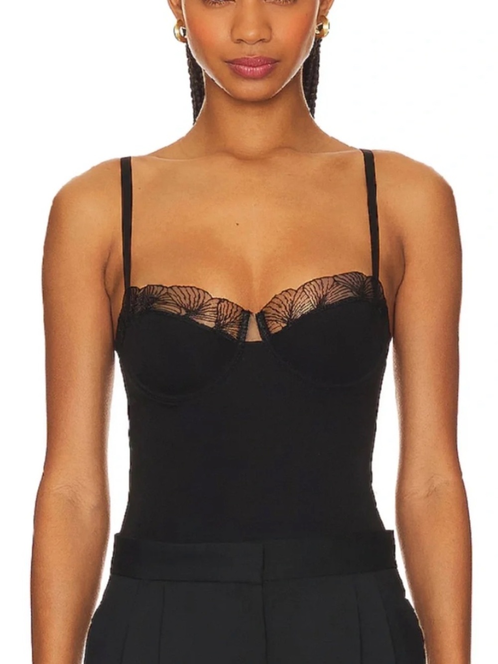 Undress Code Kiss And Tell Bodysuit | Size: S | Color: Black